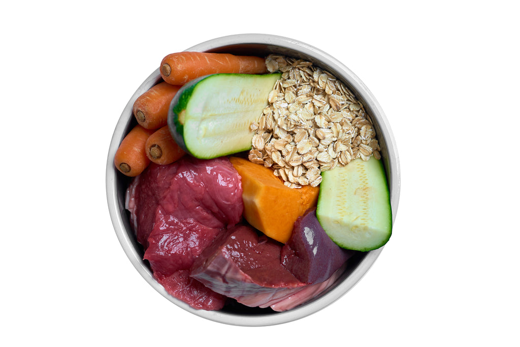 Beef with Wholegrain Oats & Vegetables