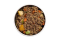 Beef with Wholegrain Oats & Vegetables
