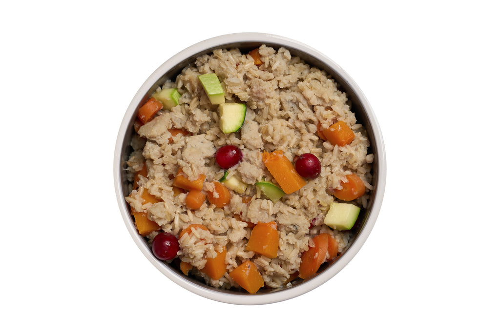 Pollock with Rice & Seasonal Vegetables